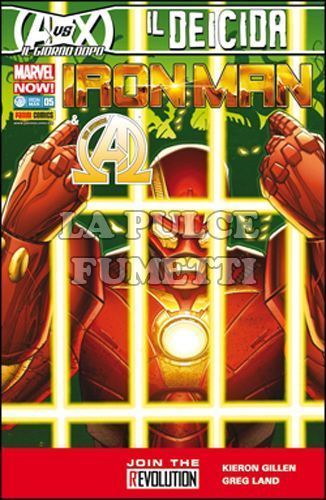 IRON MAN #     5 - IL DEICIDA 2 (DI 3) - MARVEL NOW!